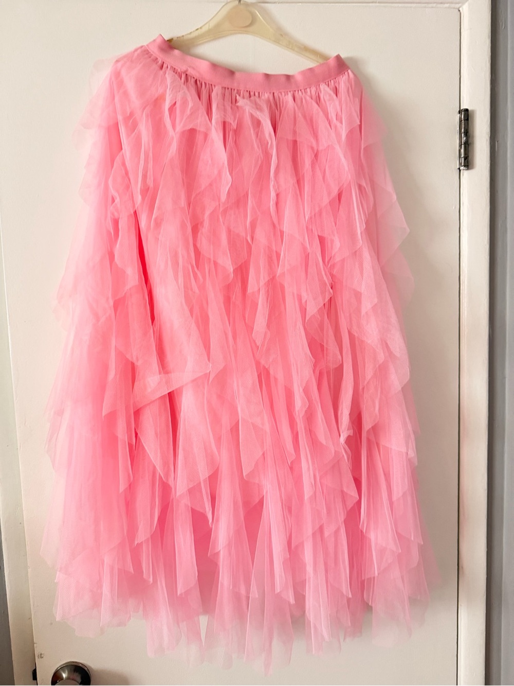 Pink Layered Tulle Skirt - Brand Unknown